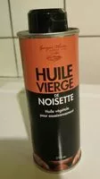 Mängden socker i Huile vierge de noisette