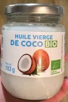 Mängden socker i Huile vierge de coco bio