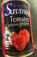 Mängden socker i Tomates entieres pelees