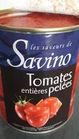 Mängden socker i Tomates entières pelées