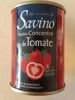 Mängden socker i Double concentré de tomate