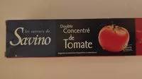 Mängden socker i Double concentré de tomate