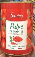 Mängden socker i Pulpe de tomates