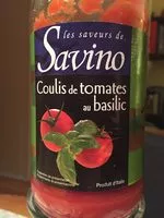 Mängden socker i Coulis de tomates au basilic