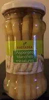 Mängden socker i Asperges blanches miniatures