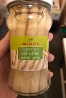 Mängden socker i Asperges blanches miniature