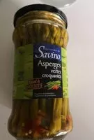 Mängden socker i Asperges vertes croquantes