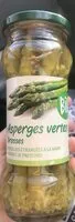 Mängden socker i Asperges vertes grosses Bio