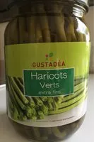 Mängden socker i Haricots verts extra-fins