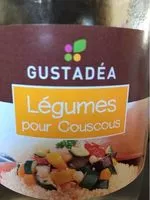 Mängden socker i Legumes pour couscous