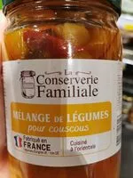 Mängden socker i Mélange de légumes pour couscous