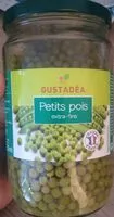 Mängden socker i Petits pois extra-fins