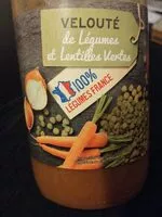Mängden socker i Velouté de légumes et lentilles vertes
