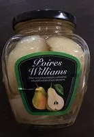 Mängden socker i Poires Au Sirop