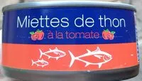Mängden socker i Miette de thon a la tomate