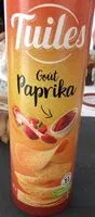 Mängden socker i Tuiles goût paprika