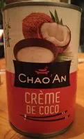 Mängden socker i Crème de coco