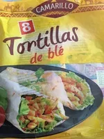 Mängden socker i Tortillas de blé