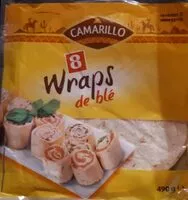 Mängden socker i Wraps de blé