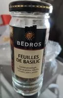 Mängden socker i Feuilles de basilic coupées séchées