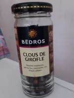 Mängden socker i Clous de girofle