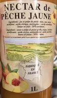 Mängden socker i Nectar Pêche jaune