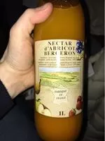 Mängden socker i Nectar d'abricot bergeron