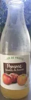 Mängden socker i Jus de fruits pomme trouble de France