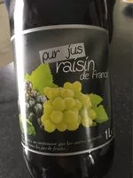Mängden socker i Pur jus raisin de france