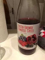 Mängden socker i Jus de Raisin Grenade Framboise Cassis