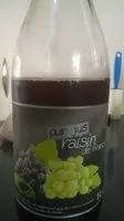 Mängden socker i Pur jus de raisin de France