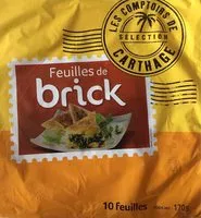 Mängden socker i Feuilles de Brick