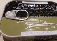 Mängden socker i Sardines fabrication françaises