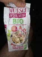 Mängden socker i Muesli Superfruits Bio