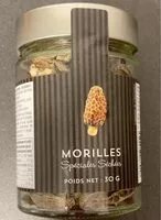 Mängden socker i Morilles speciales séchées