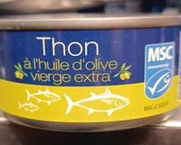 Mängden socker i Thon à l’huile d’olive