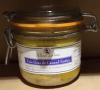 Mängden socker i Foie gras de canard entier