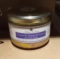 Mängden socker i Terrine de magret de canard au foie gras