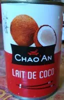 Mängden socker i Lait de coco