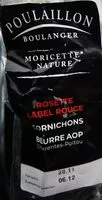 Mängden socker i Moricette nature rosette label rouge