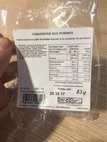 Mängden socker i Chaussons aux Pommes