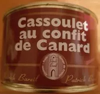 Mängden socker i Cassoulet au confit de Canard
