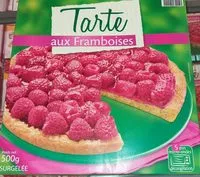 Mängden socker i Tarte aux framboises