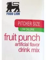 Mängden socker i Fruit Punch Flavor, Drink Mix