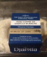 Mängden socker i Mini corne de gazelle blanche