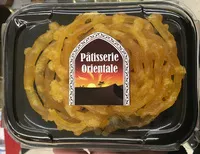 Mängden socker i Pâtisserie orientale (Zalabia x2)