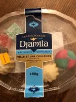 Mängden socker i Les Delices de Djamila (patisseries orientales)