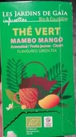 Mängden socker i Thé vert mambo mango