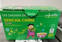 Mängden socker i Thé Vert Sencha Chine Bio & équitable
