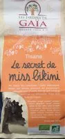 Mängden socker i Le secret de miss bikini